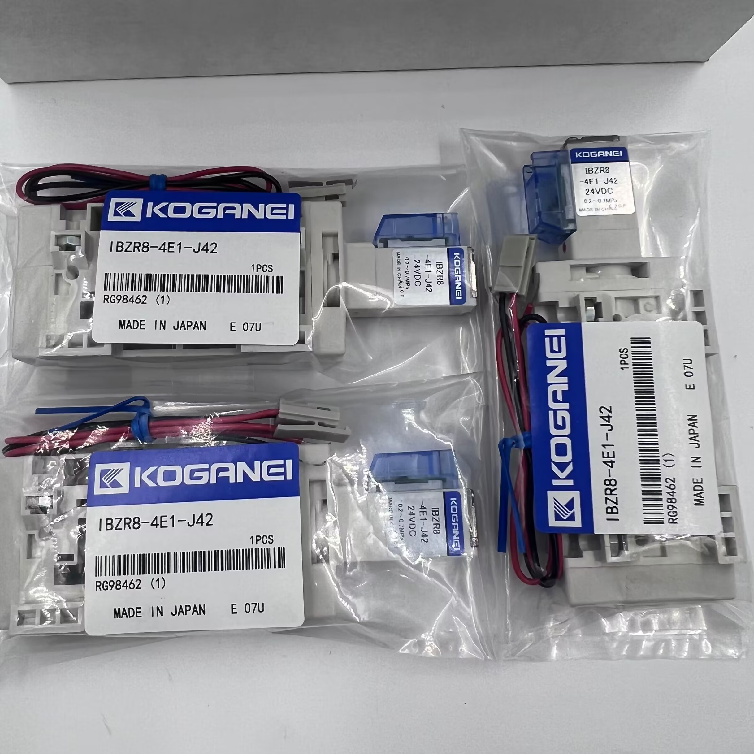 议价原装KOGANEI小金井电磁阀IBZR8-4E1-J42IBZR8-4E2-J62现