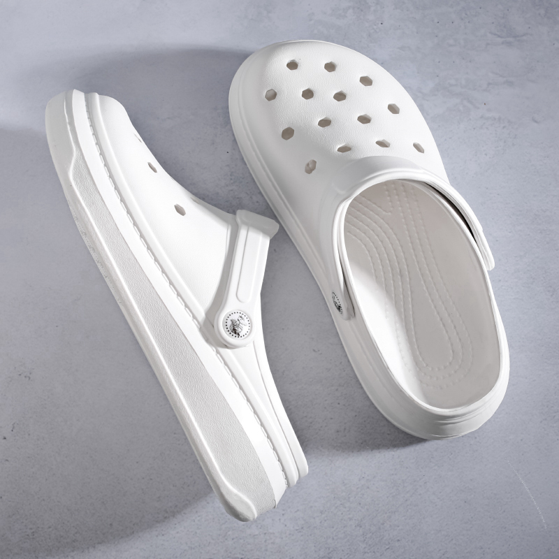 夏季潮流耐磨外穿包头软底凉拖鞋