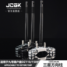 JCGK三星柱适用于九号猎户座DZ110/150p改装33芯185mm龙头方向柱