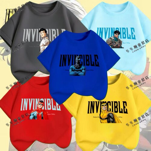 夏季男童纯棉圆领短袖T恤打底