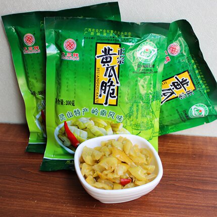 龙三钱黄瓜脆广西钦州灵山黄瓜皮正宗特产腌制泡菜农家开胃菜即食