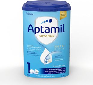 迪拜代购 6个月 直邮爱他美Aptamil1段新生儿婴幼儿配方奶粉800克0