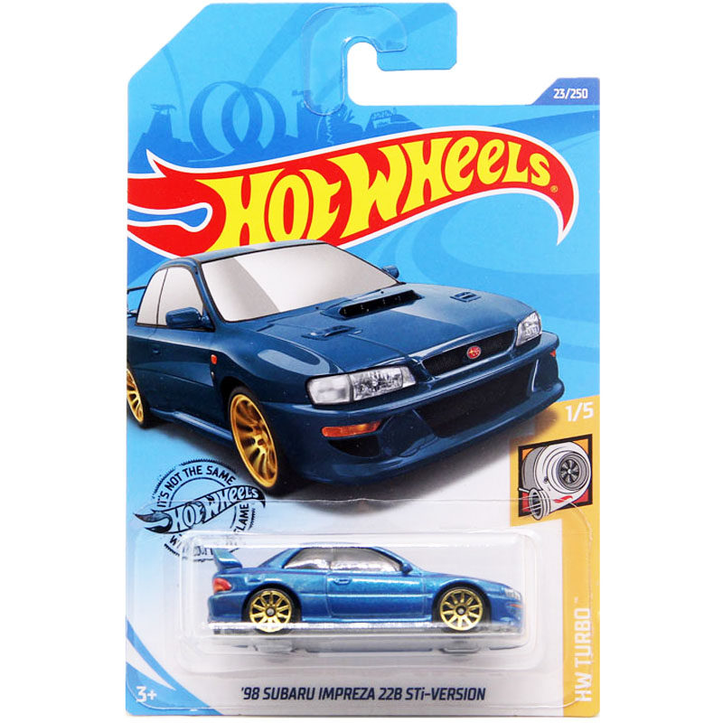 20A HOTWHEELS 스바루 임프레자 스포츠카 22B 블루 퍼스트 에디션|SUBARU IMPREZA 23