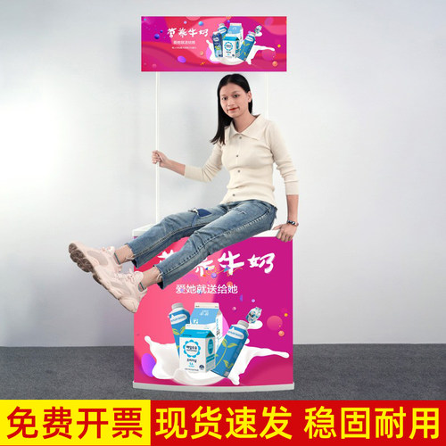 超市试吃台摆地摊折叠促销台海纳