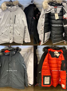 加拿大代购Timberland添柏岚羽绒服毛领保暖男装SCAR RIDGE PARKA