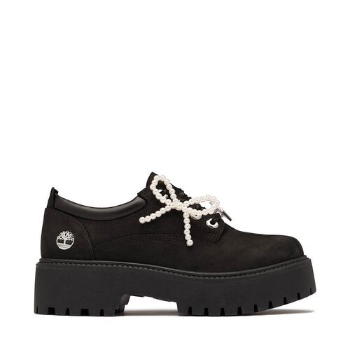 直邮添柏岚Timberland Stone Street Platform Moc Toe增高女厚底