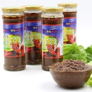 虾酱即食海鲜酱微辣盐城东台大丰特产源悦麻虾酱220g*4/3/2/1瓶