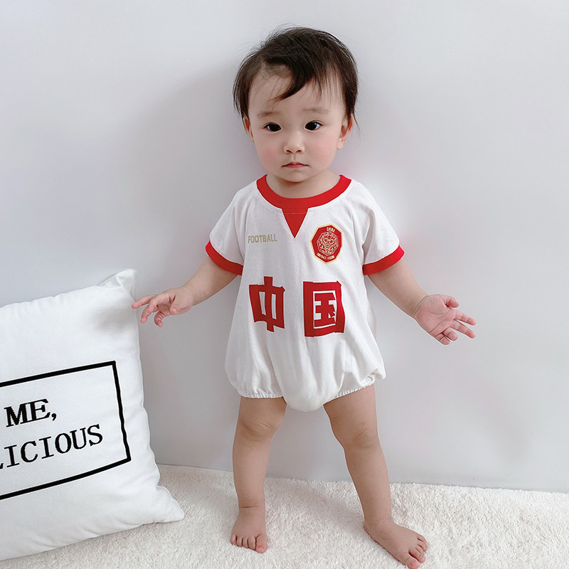 婴儿衣服夏季3-12月男宝宝包屁连体衣新生儿外出爬爬服夏薄款哈衣