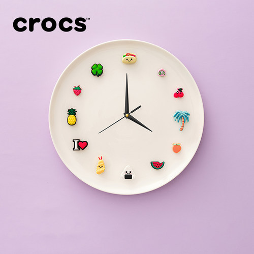 Crocs卡骆驰配饰智必星洞洞鞋花