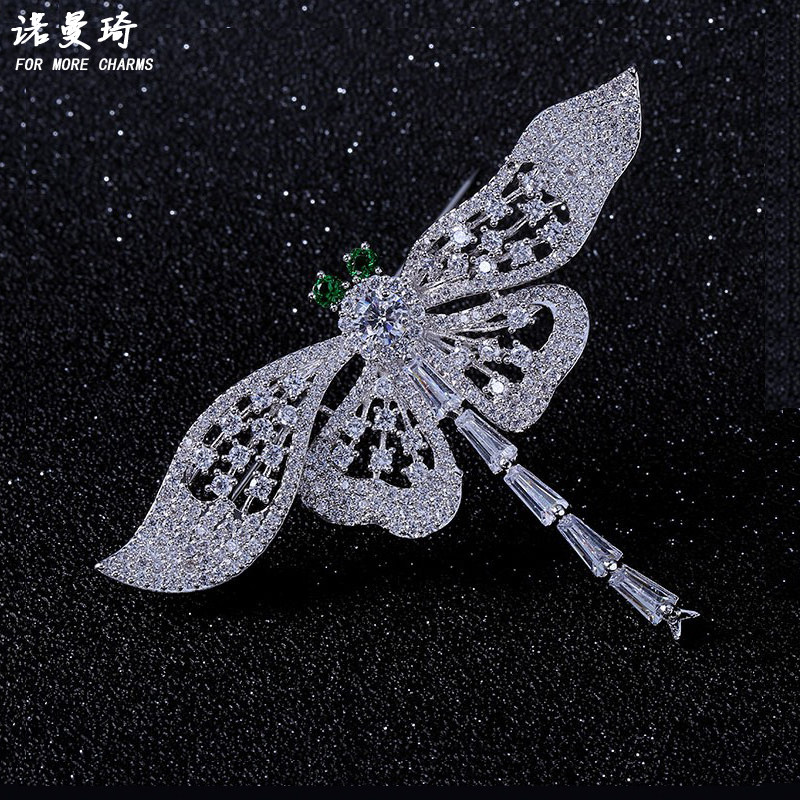 Broche femme en Zircon diamant - Ref 1171075 Image 1