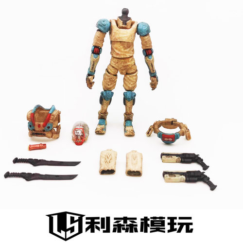 酸雨战争 3.75寸 H09 B.O.Y.S.  1:18可动兵人DIY武器配件LS12