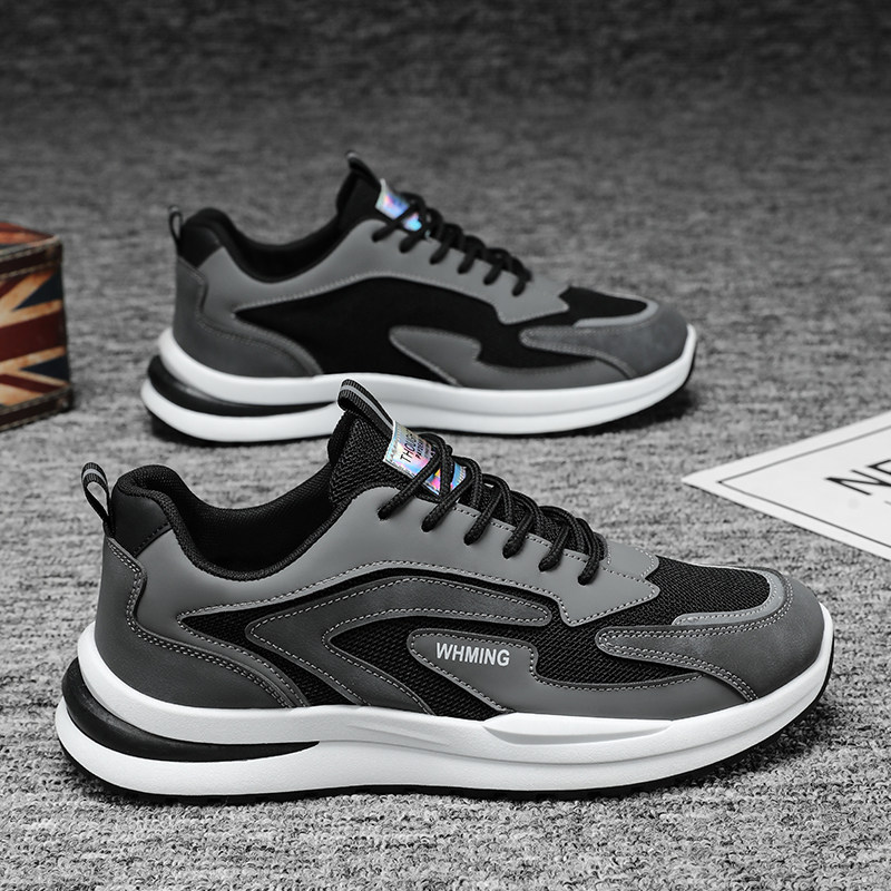 阿甘男鞋春季2026新款百搭潮流老爹鞋男士休闲网面鞋透气运动潮鞋,流行男鞋,健步鞋,淘宝优惠券,粉丝福利购,淘宝优惠卷
