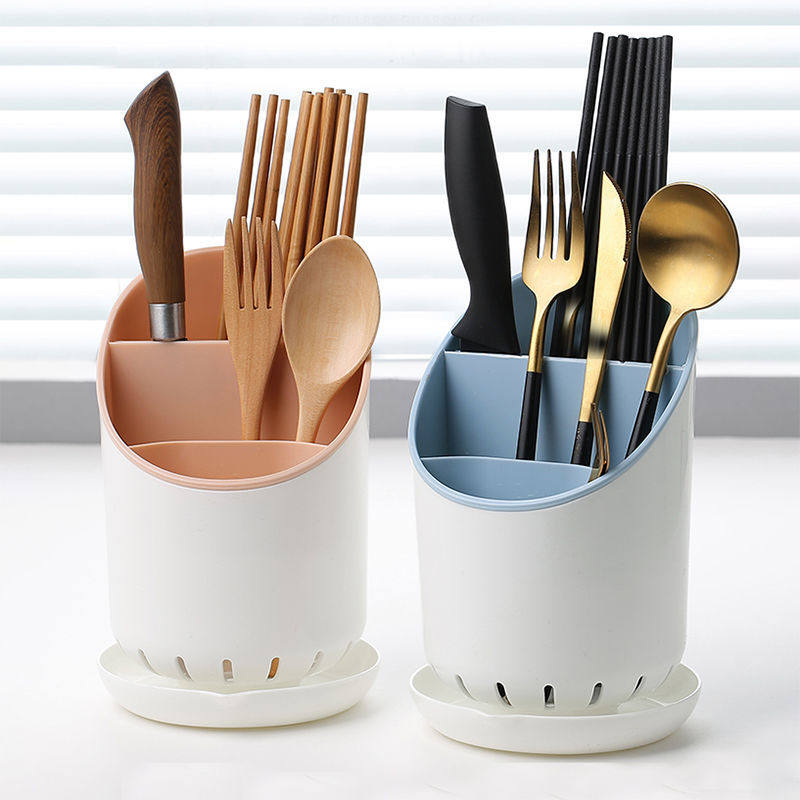 家用筷子架勺子置物收纳架塑料筷子筒厨房餐具便宜筷托沥水筷子笼,餐饮具,餐具笼/架,淘宝优惠券,粉丝福利购,淘宝优惠卷