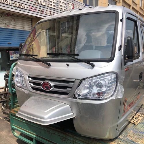 福田五星三轮车配件 驭翔B版 前挡玻璃