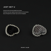 饰扣粗花呢大衣百搭款 Manual 爱心包布金属纽扣小香名媛风装 扣子