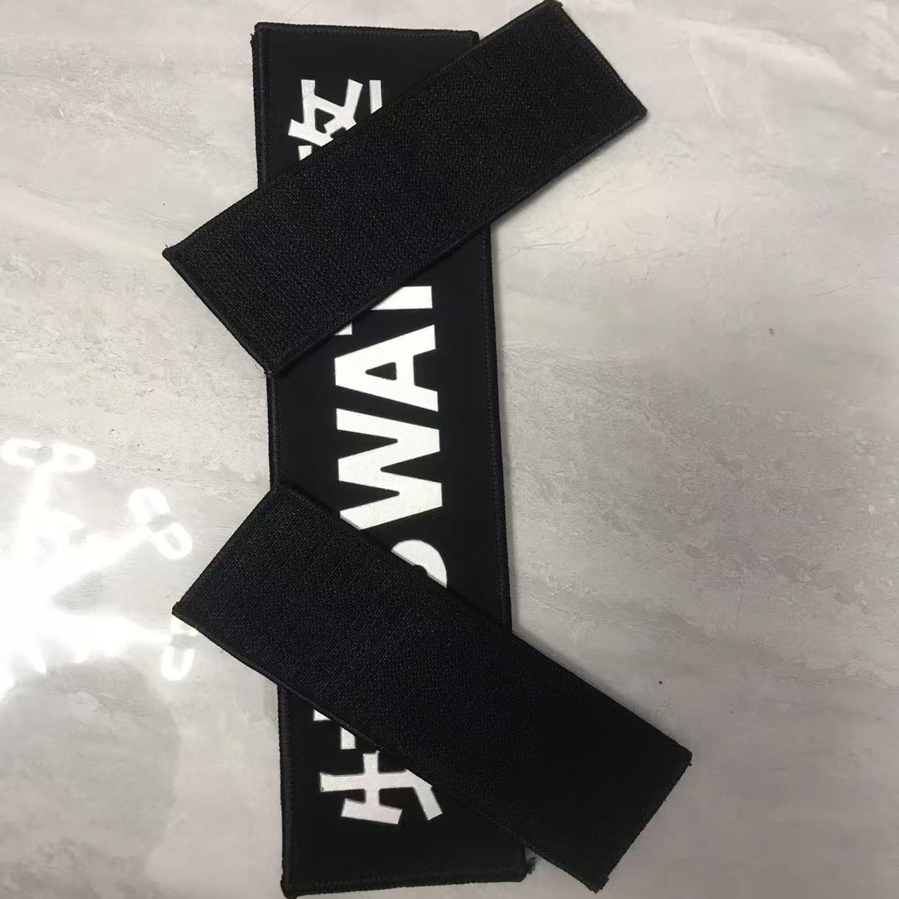 FBI反光背贴臂章六件套安保魔术贴衣服贴徽章SW臂章贴标