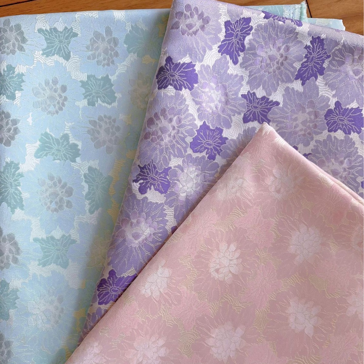 色织曲水凌波仿宋锦提花面料 新中式马甲旗袍连衣裙箱包抱枕茶席