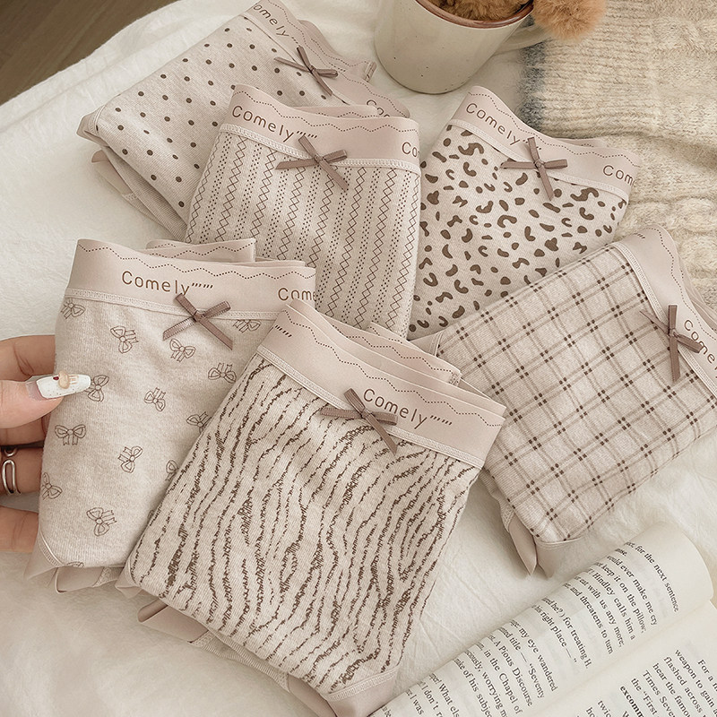 亲肤软糯内裤女生纯棉全棉裆秋冬新款加大码中腰少女三角短裤,女士内衣/男士内衣/家居服,女三角裤,淘宝优惠券,粉丝福利购,淘宝优惠卷