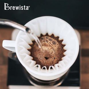 波浪型过滤咖啡纸bonavita Brewista蛋糕型手冲咖啡滤纸滴滤式