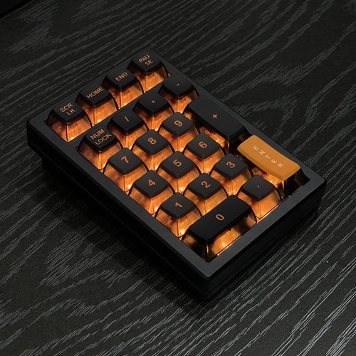 夜魔K21MAX金属小键盘无线键盘