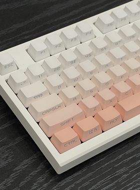 彼岸樱侧刻键帽支持 MelGeek小蜜蜂MADE68Ultra磁轴键盘PBT 75/98