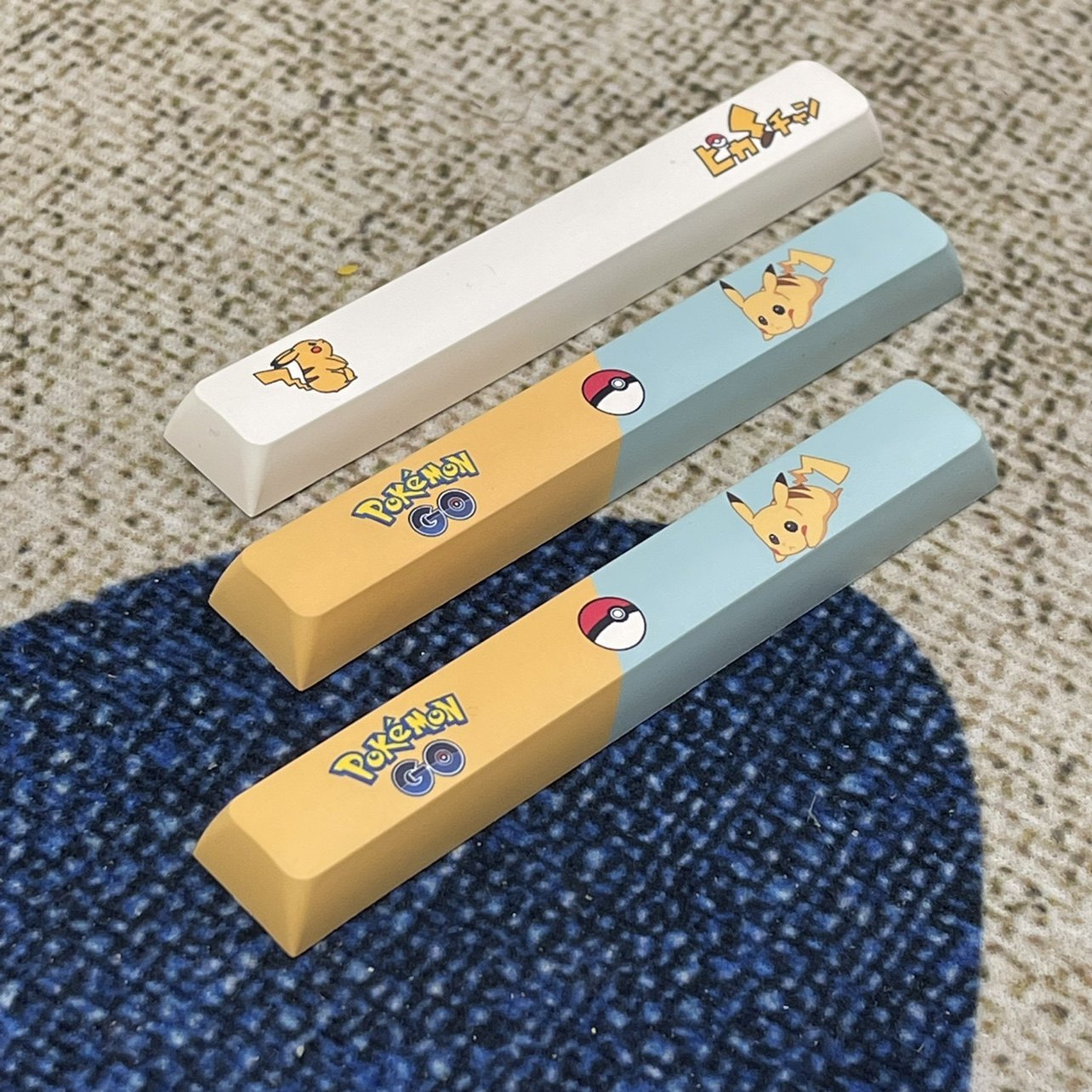 皮卡丘空格键帽PBT热升华工艺7UXDA高度原厂键帽单颗6.25