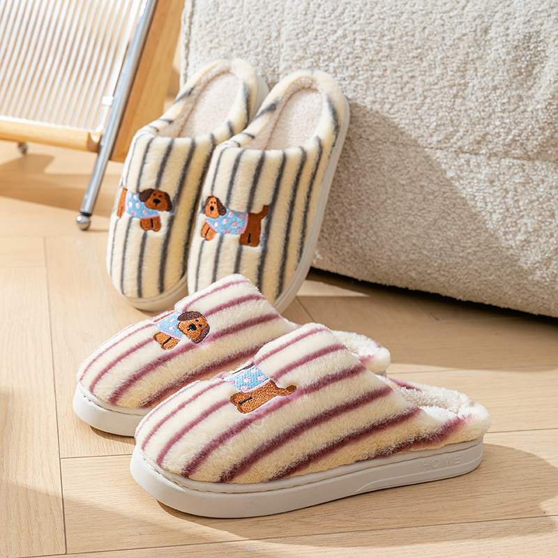 棉拖鞋女士冬季室内家居2025年新款防滑保暖家用可爱棉鞋女款冬天