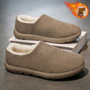 勃肯棉鞋 棉拖鞋 皮毛一体休闲外穿防滑大码 加绒保暖棉拖男士 男冬季