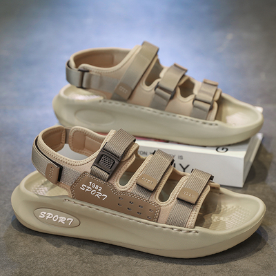 凉鞋男士夏季防臭外穿休闲防滑开车司机专用溯溪钓鱼罗马沙滩凉拖