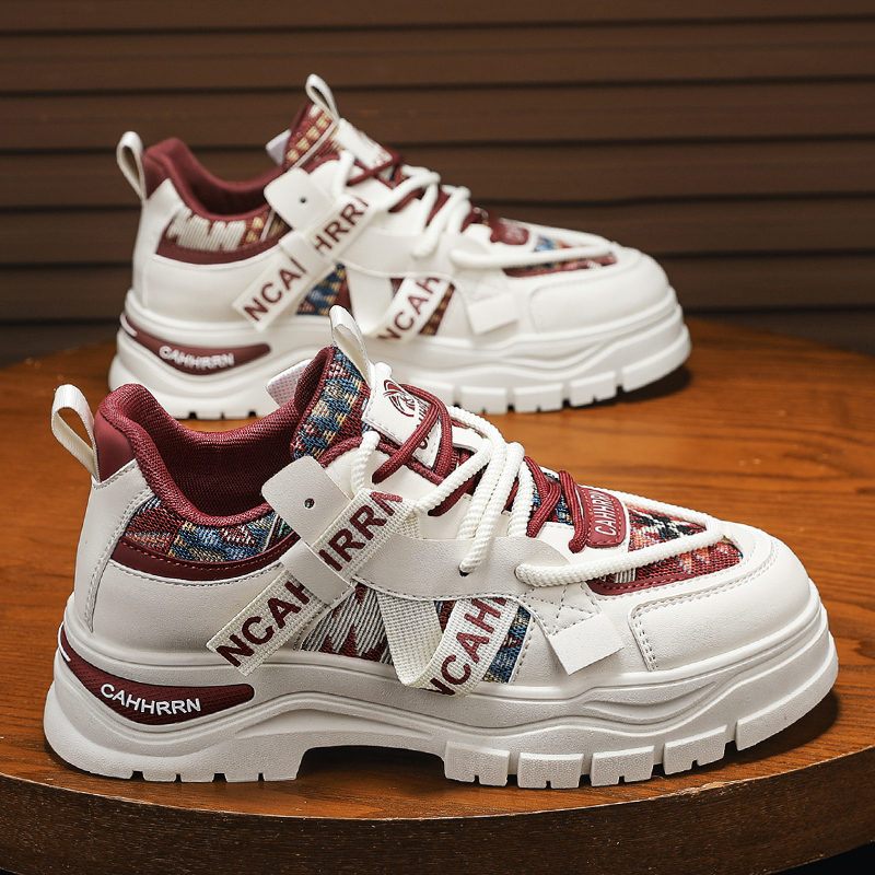 莆田男鞋2025新款冬季潮牌高级感休闲百搭青少年增高运动老爹潮鞋