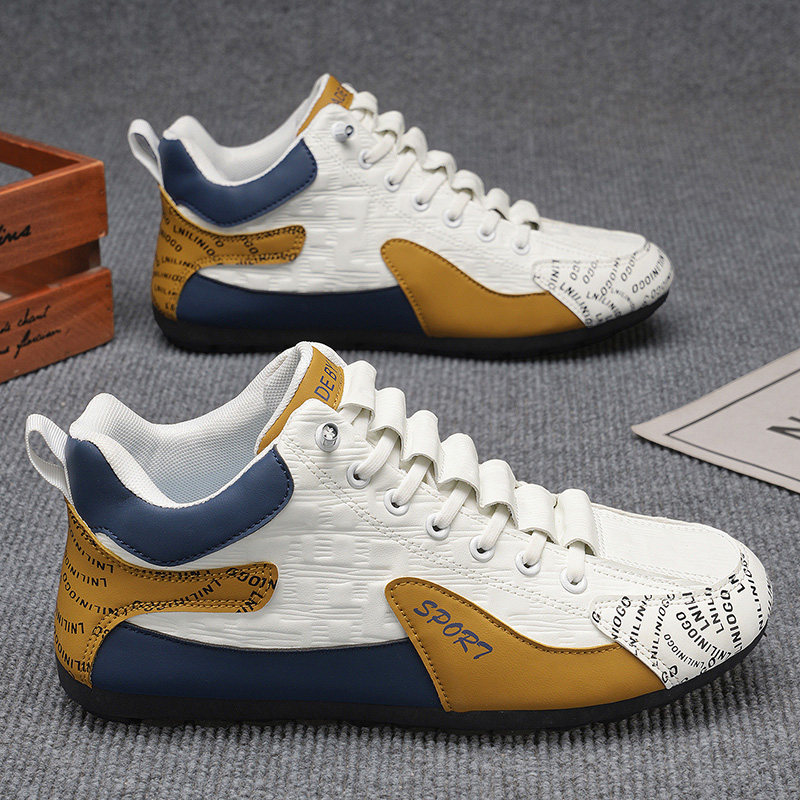 阿甘男鞋冬季高帮潮流百搭板鞋男士上班工作免系带防滑加绒二棉鞋,流行男鞋,单鞋,淘宝优惠券,粉丝福利购,淘宝优惠卷