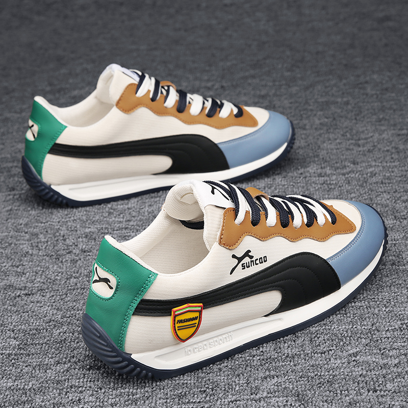 阿甘男鞋冬季百搭潮牌休闲板鞋男士增高厚底工作轻便防滑运动潮鞋