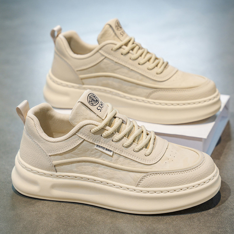 男鞋冬季潮流休闲百搭小白板鞋男士户外运动防滑厚底跑步阿甘潮鞋,流行男鞋,单鞋,淘宝优惠券,粉丝福利购,淘宝优惠卷