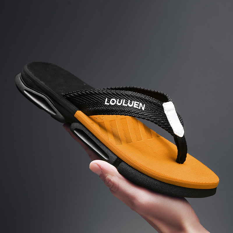 Slippers men's summer clip-on flip-flops men's trend to wear non-slip summer soft-soled vietnam beach casual sandals