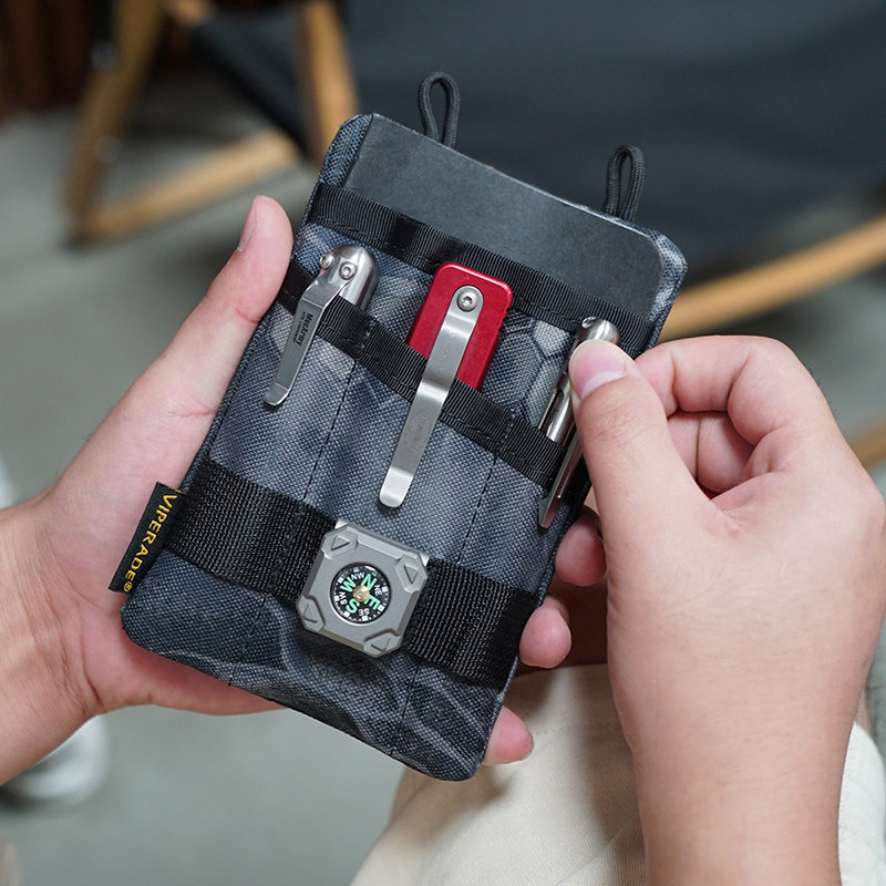 viperade ve1随身卡包钱包 多用途edc装备收纳包 迷你便携日常包