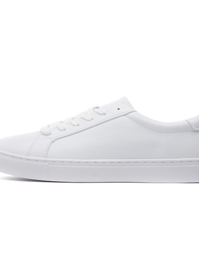 大码男鞋2025春秋小白鞋45百搭西装46休闲白色板鞋47真皮小白鞋男