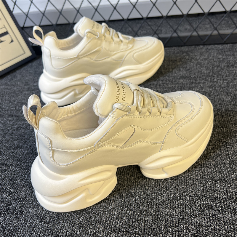 老爹鞋女2024年新款春季爆款女鞋百搭休闲厚底小白运动鞋网红炸街