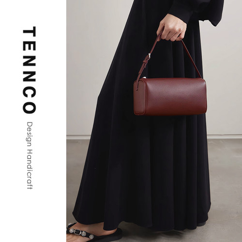 TENNCO头层牛皮TR90s笔筒包