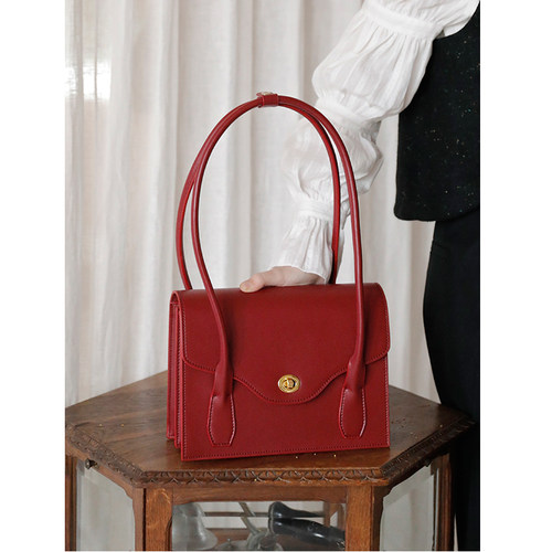 红色婚包腋下包托特包大容量包包