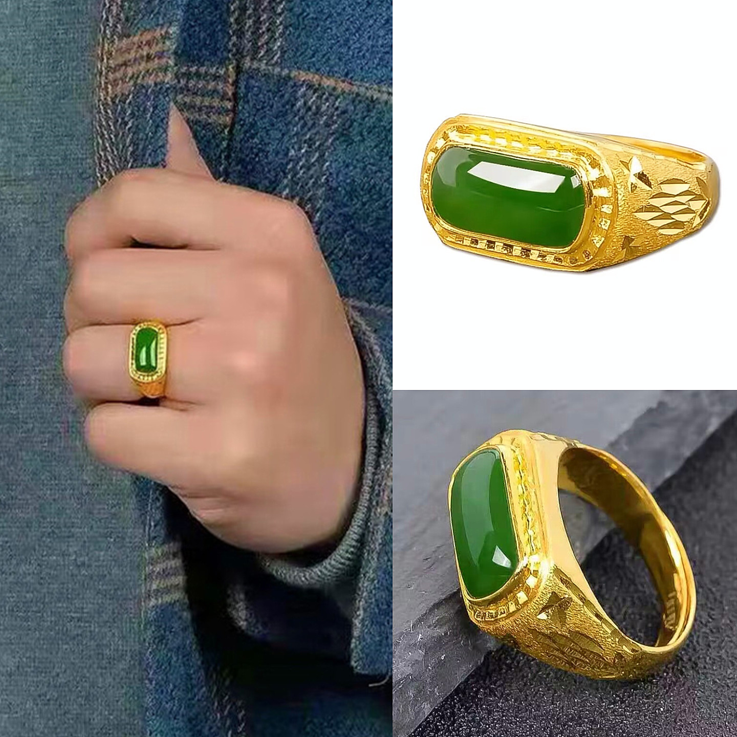 男士發财字送老公新款仿金包银