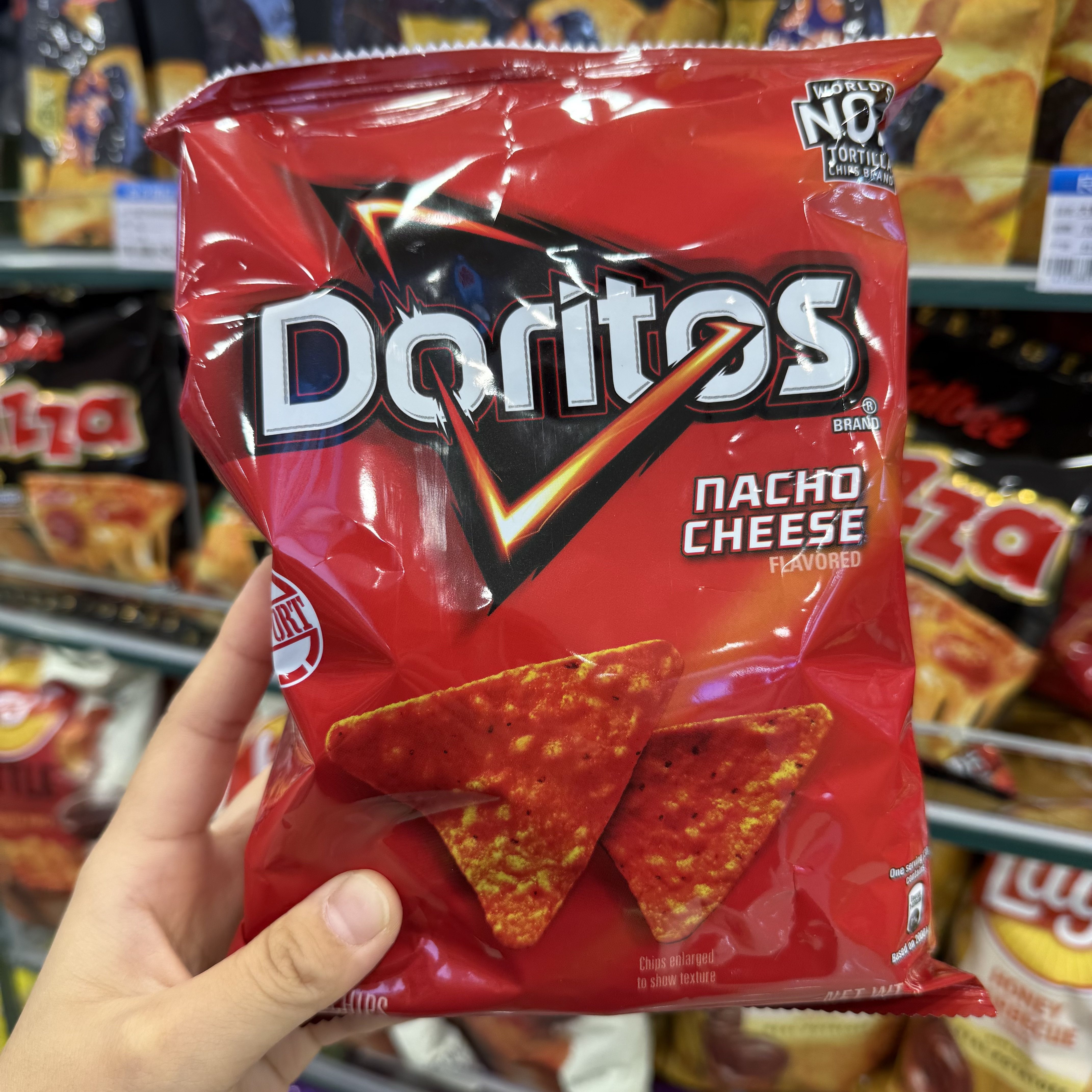 香港代购 美国进口多力多滋Doritos多乐脆多玉米片多口味薯片零食