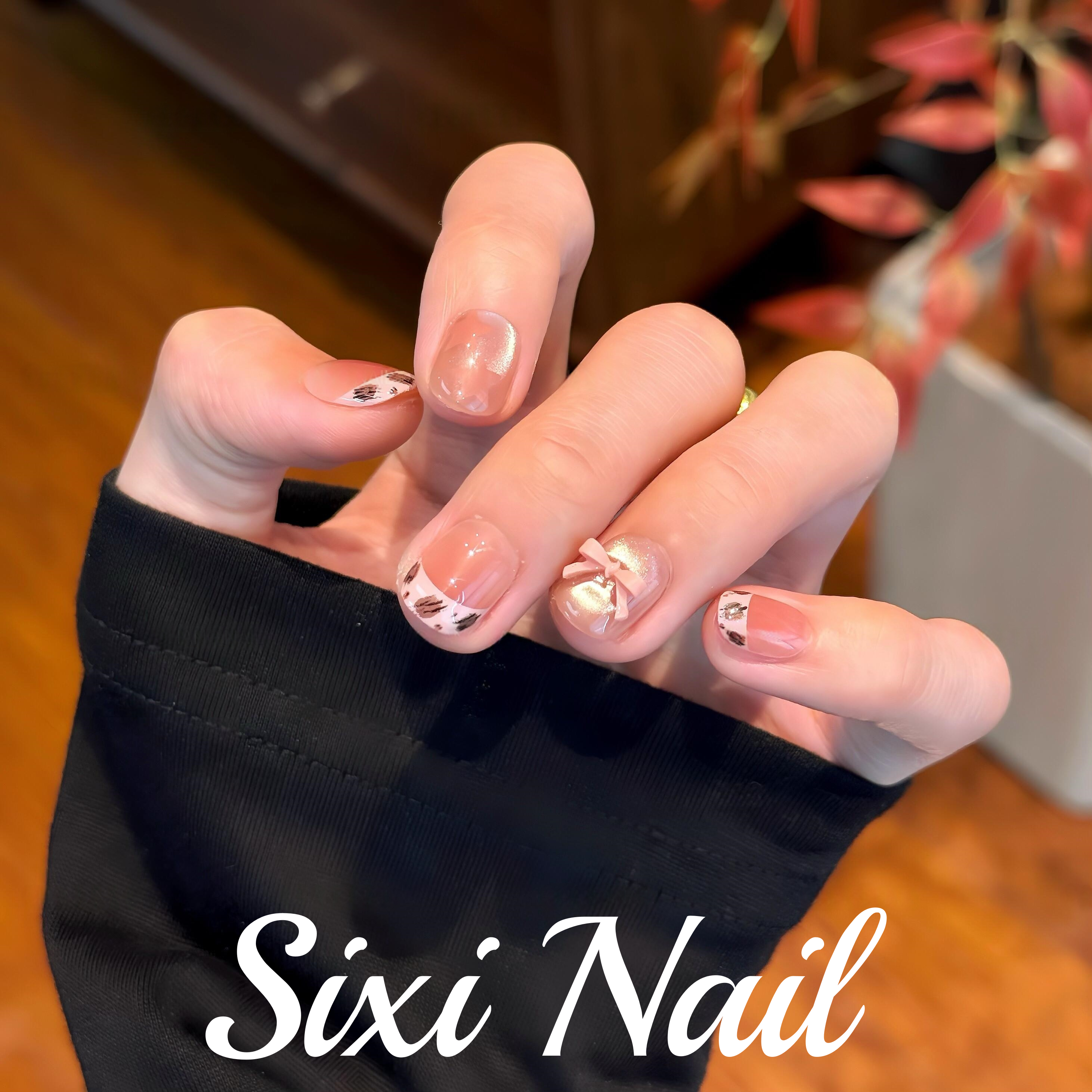 手绘豹纹星星纯手工穿戴甲ins风多巴胺高级感显白美甲贴片假指甲,彩妆/香水/美妆工具,穿戴甲/甲片,淘宝优惠券,粉丝福利购,淘宝优惠卷