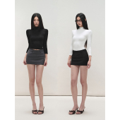 裙女高级感时尚 PEMPL 挺括西装 短款 短裙包臀半身裙 辣妹性感修身