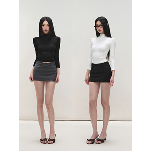 PEMPL 辣妹性感修身短款挺括西装裙女高级感时尚短裙包臀半身裙
