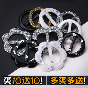 衣角打結扣下擺t恤毛衣扣環(huán)圓形衣角扣打結扣環(huán)衣服扣環(huán)夏季