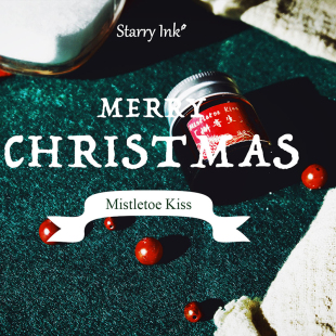 StarryInk星墨 血色墨水手工钢笔玻璃笔彩墨浓郁sheen 槲寄生