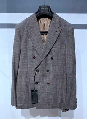 诺丁山春夏薄款羊毛进口男士西服