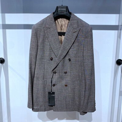 诺丁山春夏薄款羊毛进口男士西服