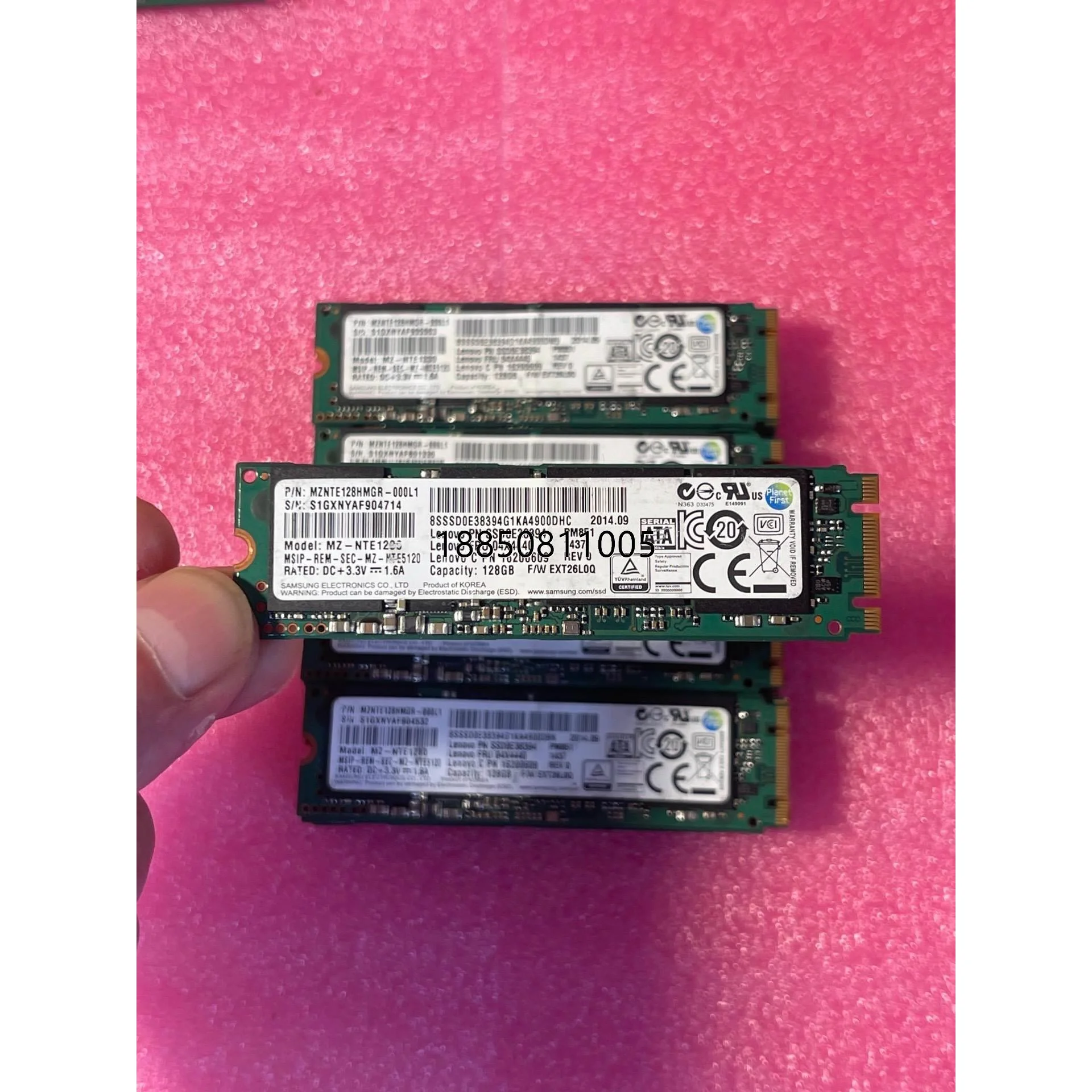 议价+三星 PM851 128G固态硬盘SATA M2 2280