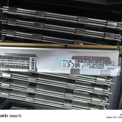 【议价】三星32G DDR3 10600R REGECC服务器4RX